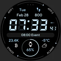 Marine Digital: Watch face